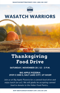 Wasatch Warriors November Outing