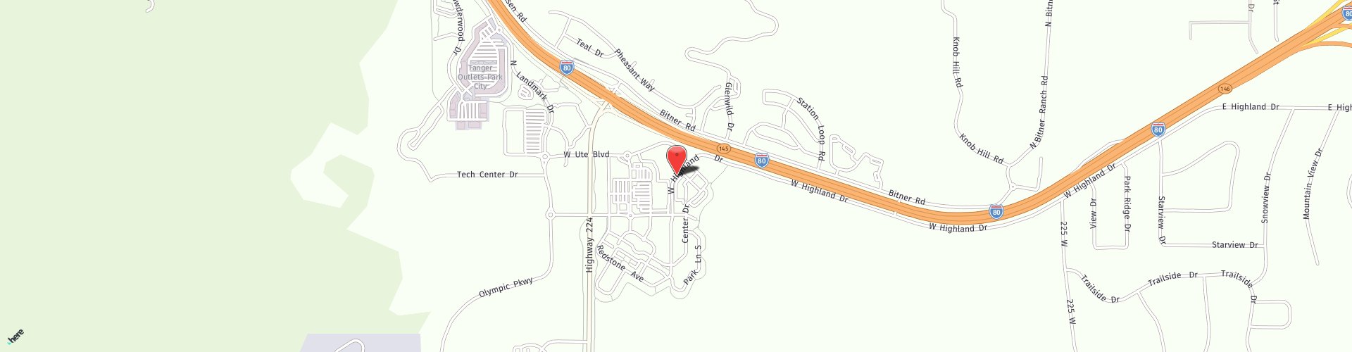 Location Map: 241 Highland Drive Park City, UT 84098